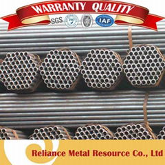 Black ERW Welded Ms Pipes