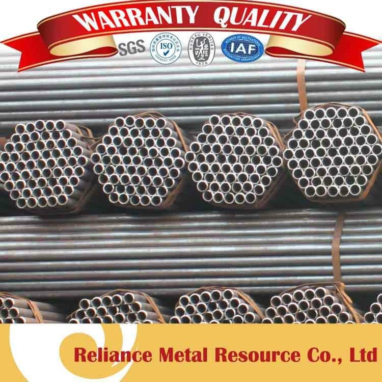 Black ERW Welded Ms Pipes
