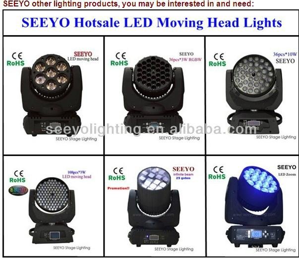 new stage light, 12*10W LED moving head light 5