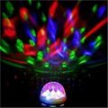 disco bulb 3w full color rotating lamp led bulbs  4