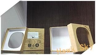 electronic package box with window 2