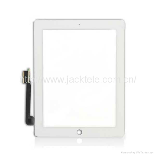 For iPad 3 Touch Screen Digitizer Glass Replacement White Black Original new