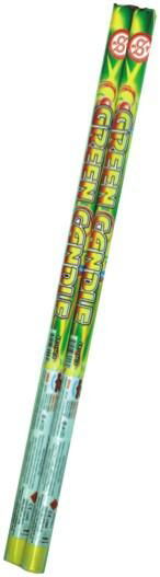 Fireworks-0.7"Roman Candle(Green CANDLE) 3