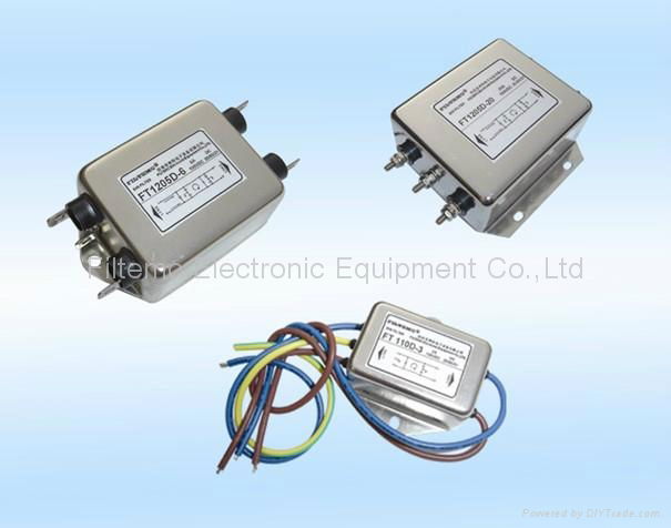 AC single phase high performance series filters