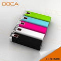 2600mAh External Battery DOCA D516 Power Bank