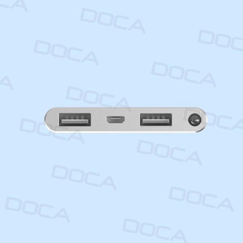 DOCA D602 8000 mAh Ultra Thin Power Bank 5