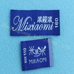 China supplier custom woven labels for clothing