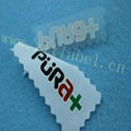 custom heat transfer label&brand name