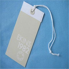 high quality and fine design paper hangtag