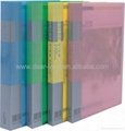 customized size color display book for office document collect 1