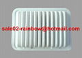 Rainbow High Quality Car Air Filter Element 17801-21050 for TOYOTA Car 1