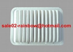 Rainbow High Quality Car Air Filter Element 17801-21050 for TOYOTA Car