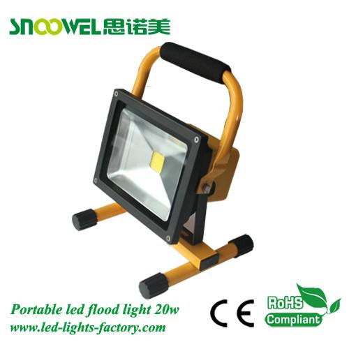 portable hand-hold removable rechargeable outdoor ip65 led 20w 10w flood light 2