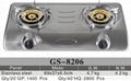 double burner gas stove