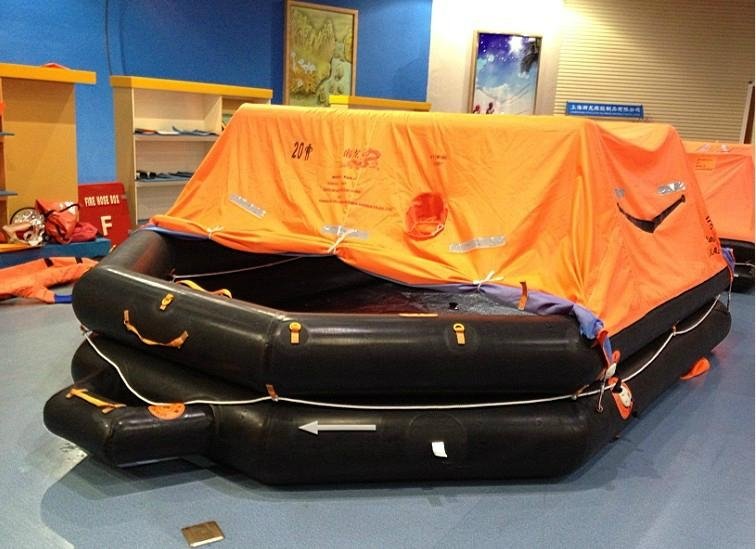 EC Approved Throw-over Board Inflatable Life Raft