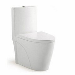 TOTO style 1 piece rotary flush toilet bowl