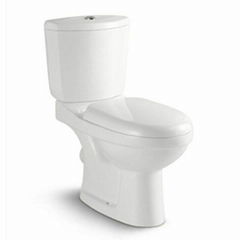 sanitaryware bathroom ceramic two piece white 180/230MM roughing in toilet bowl