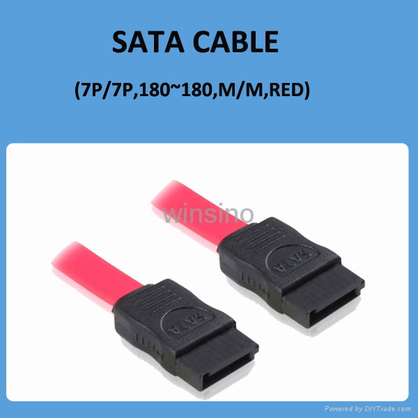 SATA 7P STR TO STR 180/180 Degree