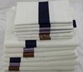 100% cotton luxury silk pattern embedded pillow cases 2