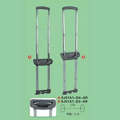 High quality telescopic trolley handle detachable bag handles retractable trolle