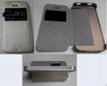 Iphone4/4S standing leather case