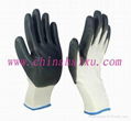 Polyester shell with nitrile coated gloves 1