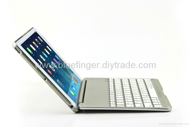 aluminum alloy bluetooth keyboard with deft design  5