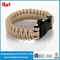 2014 the newest design durable braiding paracord bracelet for sale  1