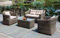 5Pcs Alu.&Rattan Sofa set 1