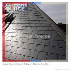 Durable natural slate eco-friendly reclaimed roofing slates