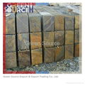 Customized honed floor tile patterns rusty slate 4