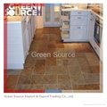New design eco-friendly rusty natural stone slate flooring 1
