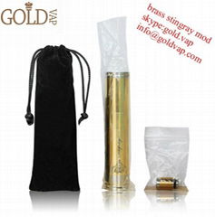 brass stingray mod,stingray mechanical mod