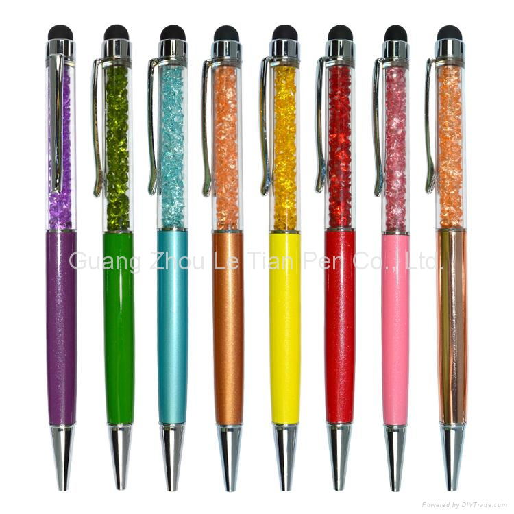 New style crystal touch ball pen 