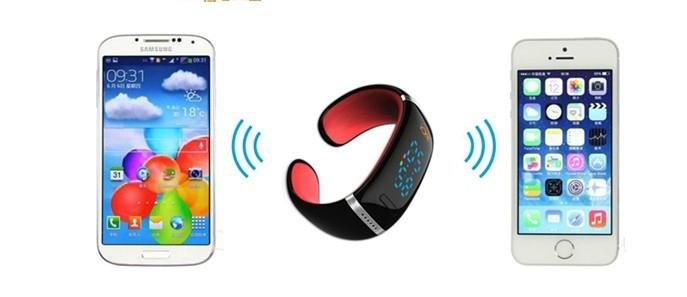 New LED Vibrating Smart Bluetooth Bracelet  3