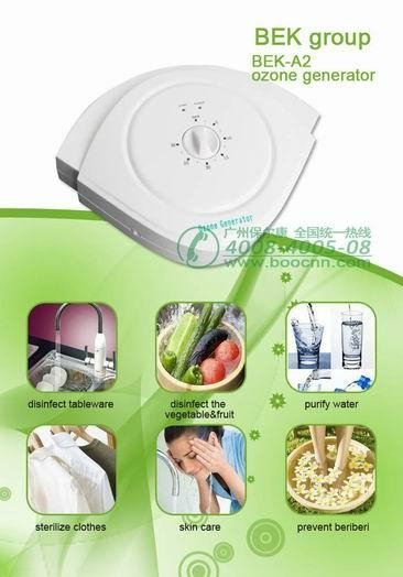 Ozone generator for disinfection fruit vegetables water air pot odor 3