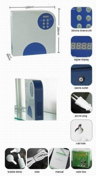 BEK portable small mini ozone generator water treatment 4