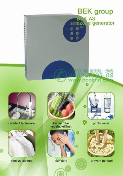 BEK portable small mini ozone generator water treatment 5