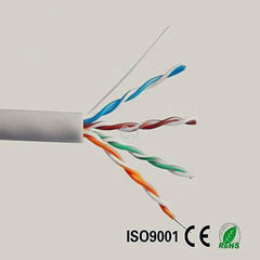 utp cat5e network cable with 24awg bare copper