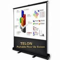 Rel Color Display Projection Screen Portable Floor Projector Screen 2