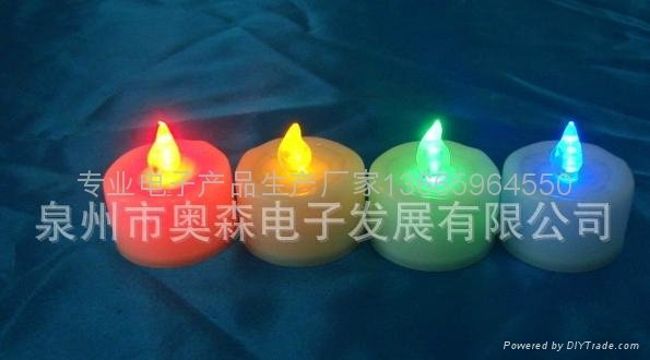 各類閃光IC系列彩色led燈 多種顏色燈芯 塑料蠟燭燈 5