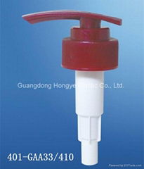 Plastic lotion pump