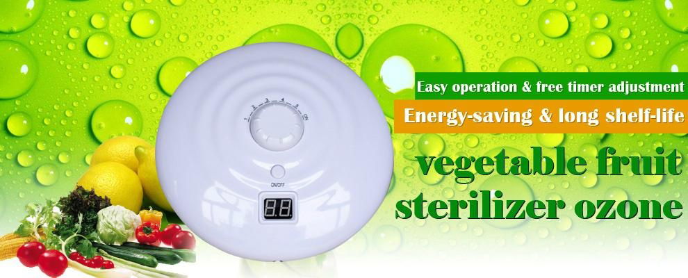 portable ozone water sterilier intelligent timing air purifier for fruit vegetab 3