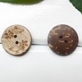 Laser pattern coconut buttons,CC-8 1