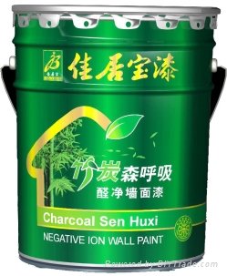 Jiaju Bao bamboo charcoal breath aldehyde net wall paint