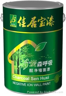 Jiaju Bao bamboo charcoal breath aldehyde net wall paint 2