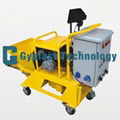 Gypsum spraying machine