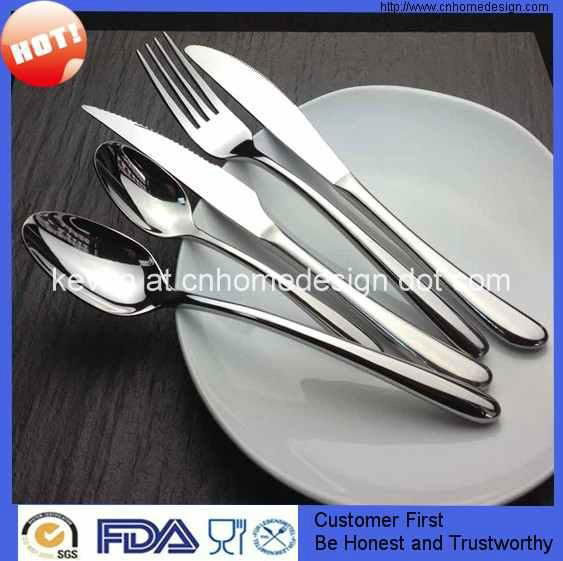 Heavyweight luxury style hotel & restaurant stainless steel cutlery