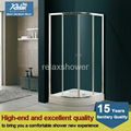 2014 free standing glass shower