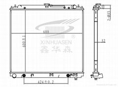 Radiator For NISSAN 